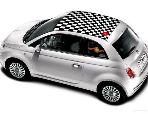 fiat 500 vinyl stripes.